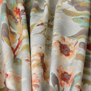 Waverly Flower Mania Fabric in Shell by Kelly Ripa