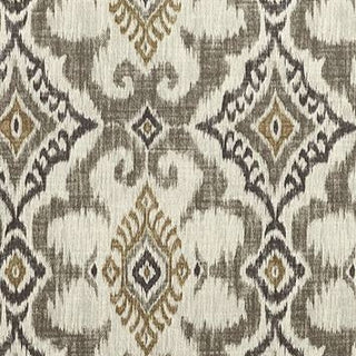 Covington Fabrics Kantha Ikat Fabric in Granite