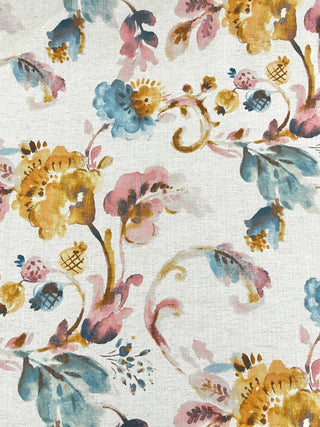 Swavelle Mill Creek Gossamer/Hathor Fabric in Coral Isle