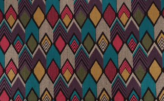  P/Kaufmann Happy Vibes Embroidered Fabric in Ebony