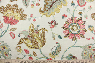 Robert Allen© Spring Mix in Pomegranate