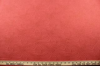 <p><span> </span>Discover the elegant beauty of our Glittered Wavy in Coral.&nbsp; The shimmering, glittered wavy lines add a touch of sophistication.&nbsp; <span></span>Enjoy ultimate comfort and flexibility with its 8 way stretch material.&nbsp; Perfect for adding sparkle to special occasion apparel, dancewear, costumes, overlays, table tops, and decorations.&nbsp;<br></p> <p>&nbsp;</p>