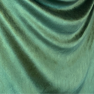 Satin Fabric in Green