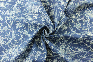  Experience the ultimate in outdoor luxury with Tommy Bahama© Outdoor South Sea fabric. Made from durable materials and designed to resist UV damage for up to 500 hours, this multipurpose fabric features a stunning map of the sea in navy blue and cream. With 51,000 double rubs, it is as durable as it is stylish. Great for<span data-mce-fragment="1"> cushions, upholstery projects, decorative pillows and craft projects.&nbsp; Recommended to store away when not in use.</span>