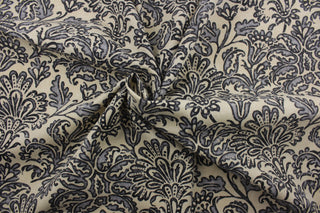 Tommy Bahama® Outdoor Fabric Batiking in Noir