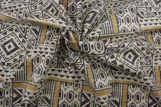 Magnolia Home Fashions© Rhapsody Cotton Fabric in Tribal