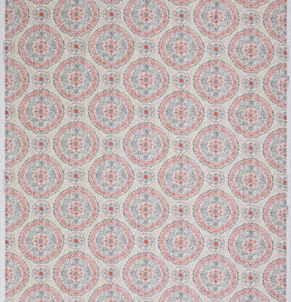 Magnolia Home Fashions Bruges Fabric in Coral