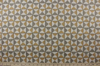 Covington© Pyramids Fabric in Golden