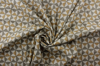 Covington© Pyramids Fabric in Golden