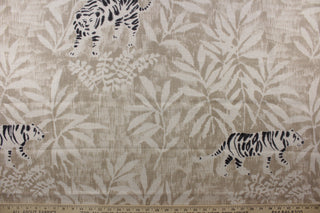 Hilary Farr Le Tigre 196 Linen for Covington Fabrics