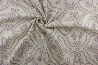 Vervain Scarbello Fabric in Thistle