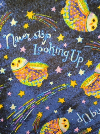 Henry Glass & Co Owl Quilting Fabric in Midnight