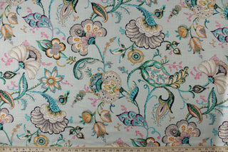 Covington Wedgewood Fabric in 507-Aquarius