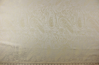 Duralee Fabrics Bashour Jacquard Fabric in Gold