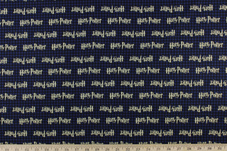 Harry Potter™ Lightning Bolt Quilting Fabric in Plaid By Camelot Fabrics