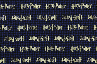 Harry Potter™ Lightning Bolt Quilting Fabric in Plaid By Camelot Fabrics