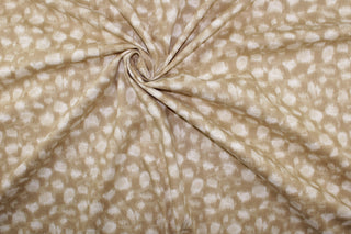 Duralee Beau Monde Fabric in Camel