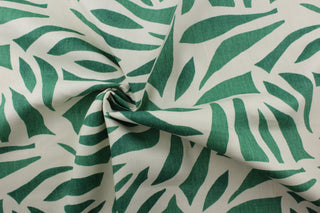 Lulu Dk Fabrics© Azul Linen Fabric in Green