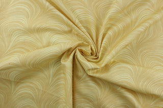 Benartex Wave Texture Fabric in Yellow 108″ Width Quilt Backing