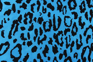 Our Leopard in Blue fabric offers a unique combination of style and comfort. The bold leopard print is textured and soft, making it ideal for drapery and apparel. Add a touch of style to your home décor or wardrobe with this stylish fabric.