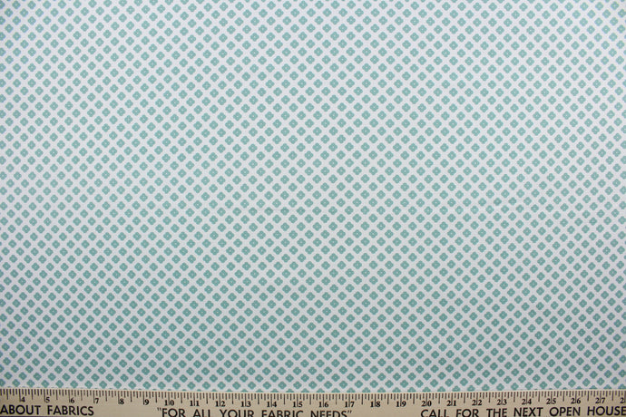  Bliss is a beautiful, lightweight fabric featuring small blue flowers scattered across a white background.  Perfect for any living space, it is sure to bring a splash of joy to your home. The high-quality cotton material ensures lasting durability and softness.  It would be great for apparel, quilting, crafting and sewing projects.  