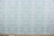 Load image into Gallery viewer,  Sweetness features a timeless damask pattern in blue and white.  Perfect for any living space, it is sure to bring a splash of joy to your home. The high-quality cotton material ensures lasting durability and softness.  It would be great for apparel, quilting, crafting and sewing projects.  
