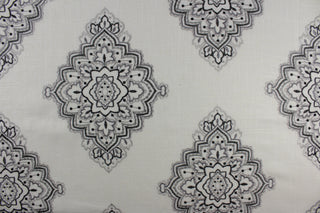 Carole Fabric My Alibi Embroidered Fabric in Ebony