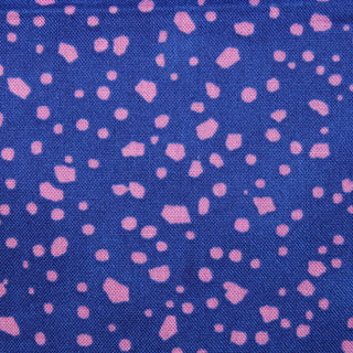 Speckled Dots Quilting Fabric in Vibrant Blue