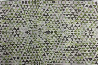 Lacefield Designs Diamond Pillow Panel in Mosaic Sage