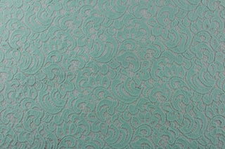 Luxurious Lace Designs Paisley Lace in Mint