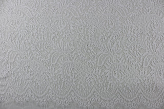 Luxurious Lace Designs Paisley Lace in White