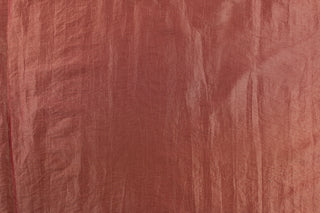 Edgewood Iridescent Taffeta Fabric in Geranium