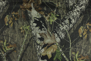 Mossy Oak Break-Up Knit Stretch Fabric in Green