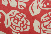 Load image into Gallery viewer, Robert Allen© Cutwork Floral in Coral
