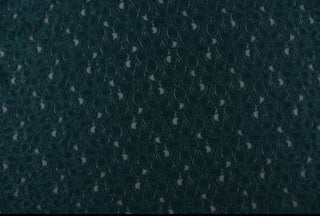 Luxurious Lace Designs Flowers Lace Fabric in Teal
