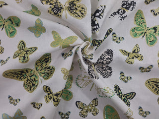 LuLu DK Papilio Fabric in Olive