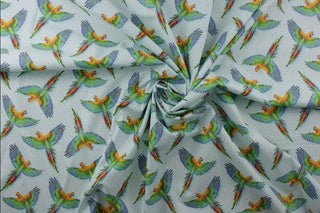 Daydream by Tula Pink - MaCaw Ya Later in Cloud for FreeSpirit Fabrics 