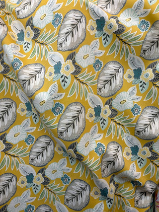 Richloom Solarium Marlowe Chamomile Outdoor Fabric