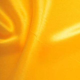 Satin Fabric in Marigold