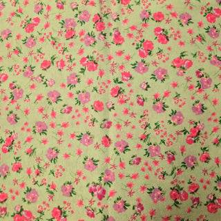 Hallandale Flannel Fabric in Mint 