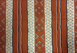Harlem Wax Traditional Bogolanfini Fabric in Brown   