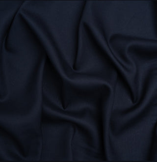 Navy Lightweight Rayon Challis