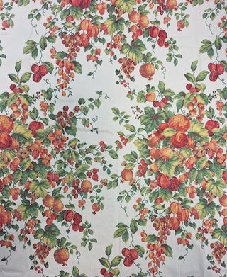 Il Frutteto Embroidered Fabric in Autumn