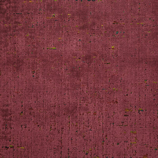 P/Kaufmann City Lights Cut Velvet Fabric in Bordeaux