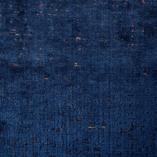 P/Kaufmann City Lights Cut Velvet Fabric in Sapphire