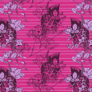 Free Spirit Fabric Made My Day Rough Draft Quilting Fabric in Fuchsia