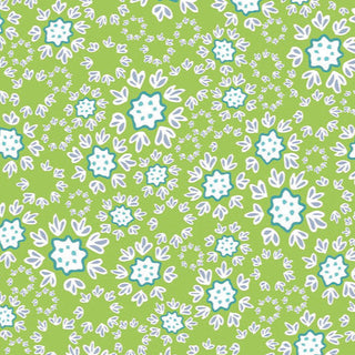 Free Spirit Fabrics Night Fancy Frills Quilting Fabric in Green 