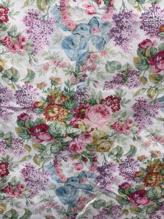 Ralph Lauren Allison Floral Fabric on White