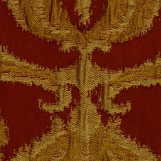 Beacon Hill Scipios Dream Silk Fabric in Moroccan Red