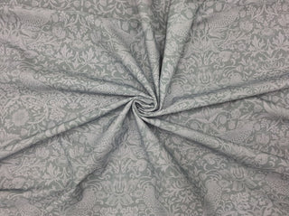 Morris & Co Strawberry Thief Fabric in Viridian